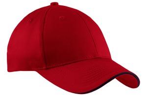 Port Authority Cotton Twill Sandwich Bill Cap