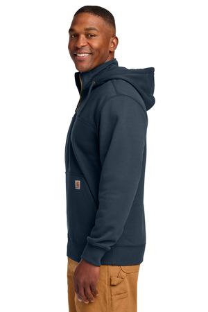 Carhartt Rain Defender Paxton Heavyweight Hooded Zip Mock Sweatshirt