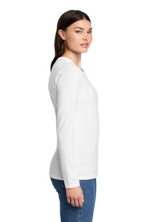District Women's Perfect Blend CVC Long Sleeve Tee