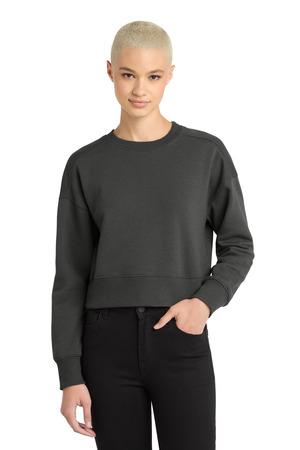 District Women's Perfect Weight Fleece Cropped Crew