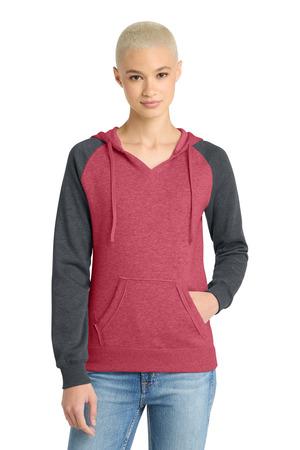 District Women's Lightweight Fleece Raglan Hoodie