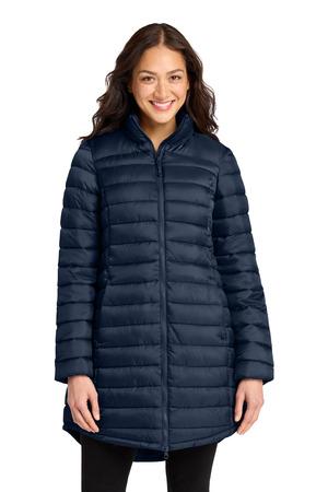 Port Authority Women's Horizon Puffy Long Jacket