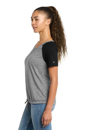 New Era Women's Tri-Blend Performance Cinch Tee