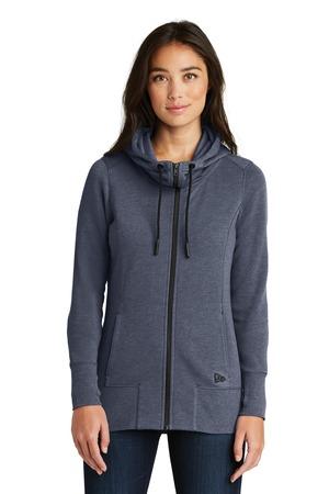 New Era Women's Tri-Blend Fleece Full-Zip Hoodie