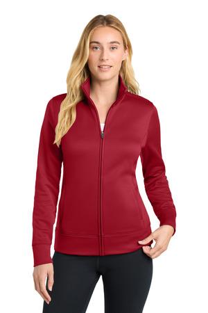 Sport-Tek Women's Sport-Wick Fleece Full-Zip Jacket