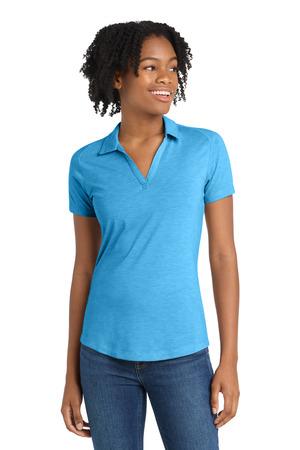 Sport-Tek Women's PosiCharge Tri-Blend Wicking Polo