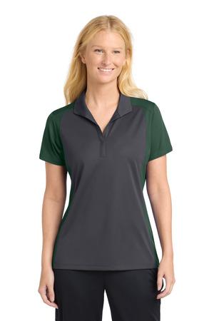 Sport-Tek Women's Colorblock Micropique Sport-Wick Polo