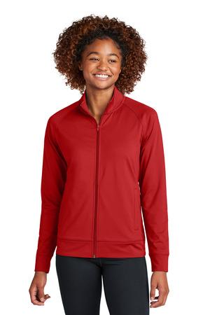 Sport-Tek Women's Sport-Wick Stretch Full-Zip Cadet Jacket