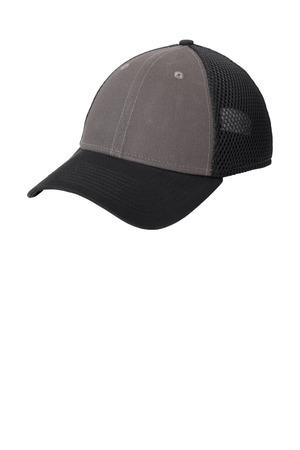 New Era Snapback Contrast Front Mesh Cap