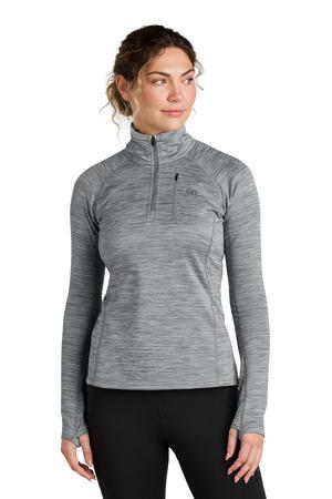 LIMITED EDITION Outdoor Research Women's Tech Grid 1/4-Zip Fleece