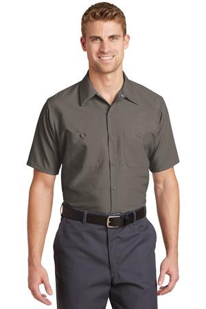 Red Kap Long Size, Short Sleeve Industrial Work Shirt