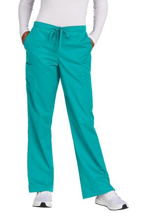 Wink Women's Petite WorkFlex Flare Leg Cargo Pant