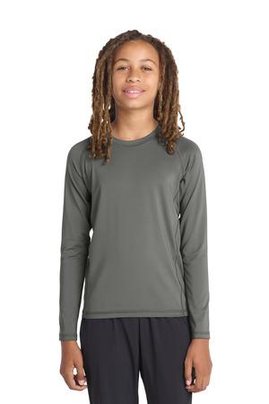 Sport-Tek Youth Long Sleeve Rashguard Tee