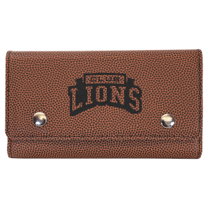 Football Laserable Leatherette Card & Dice Set