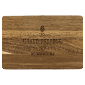 9" X 6" Acacia Cutting Board