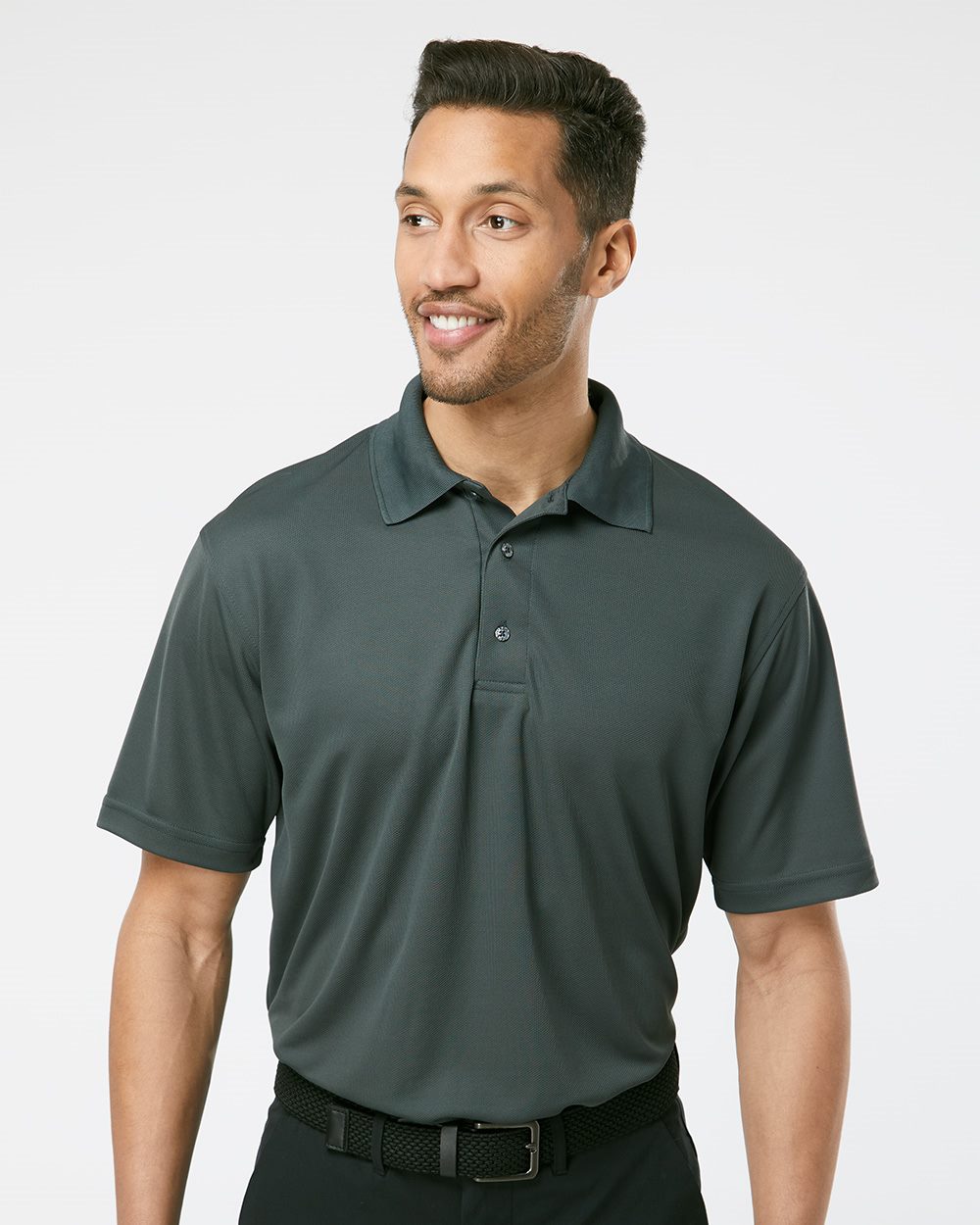 Men's Saratoga Performance Mini Mesh Polo