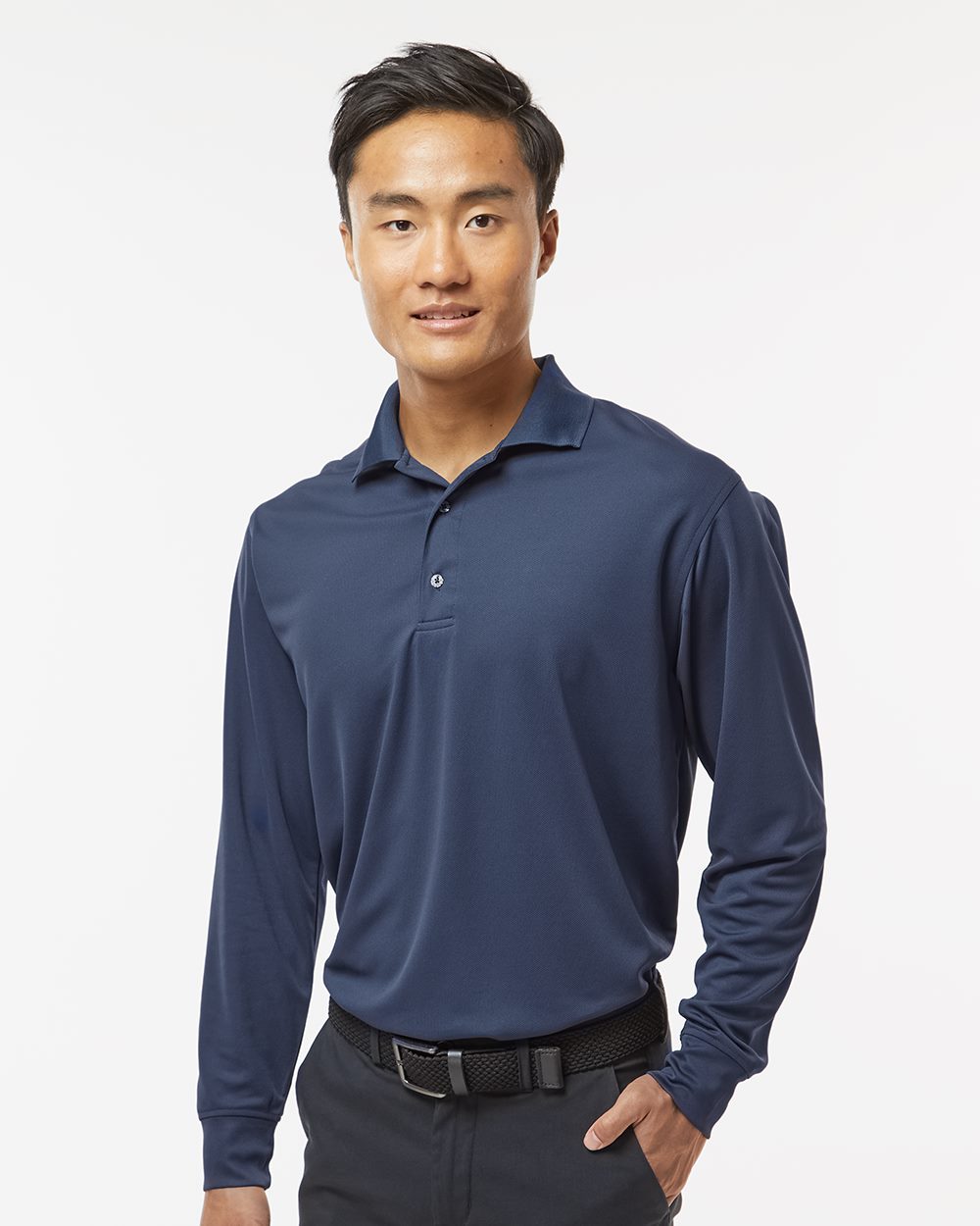 Men's Prescott Long Sleeve Polo