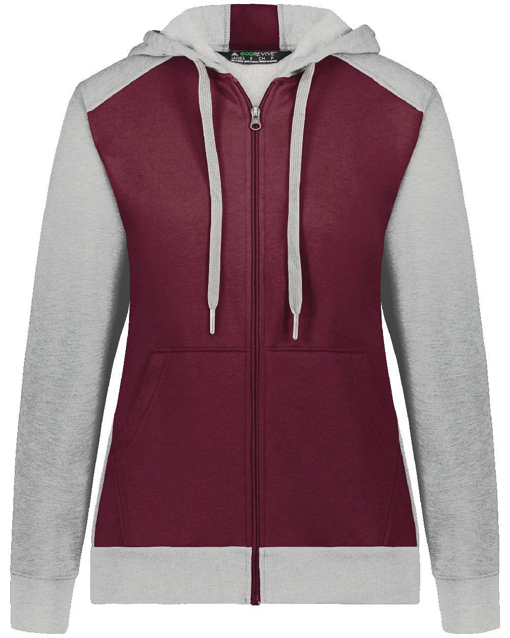 Women's Eco Revive™ Three-Season Triblend Fleece Full-Zip Hooded Sweatshirt