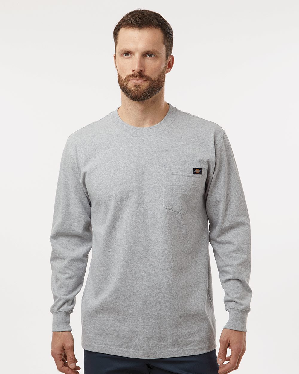Men's Tall Traditional Heavyweight Long Sleeve T-Shirt