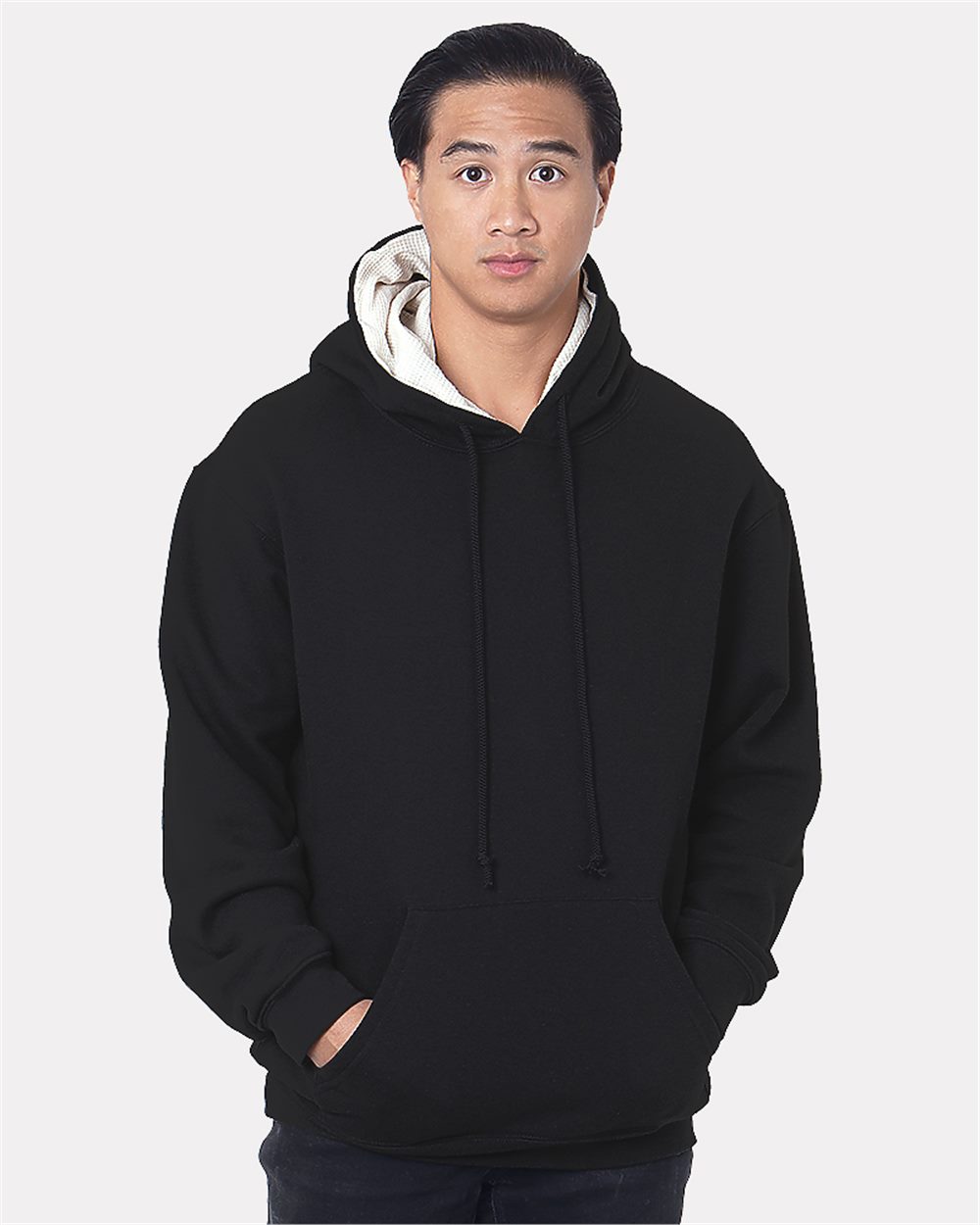 Unisex USA-Made Super Heavy Thermal Lined Hooded Sweatshirt