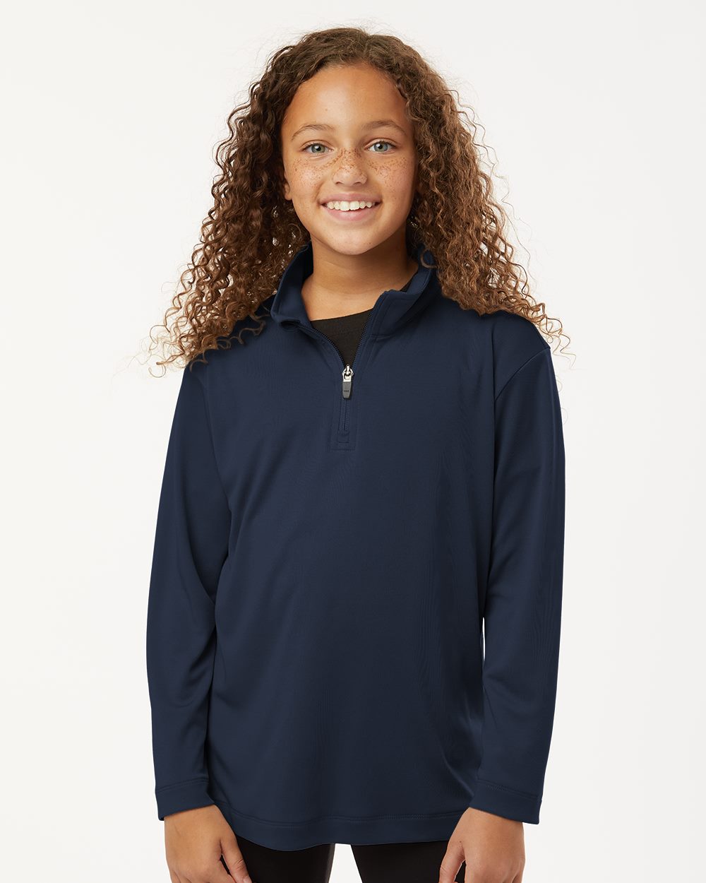 Youth Pro-Lock Performance Quarter-Zip Pullover