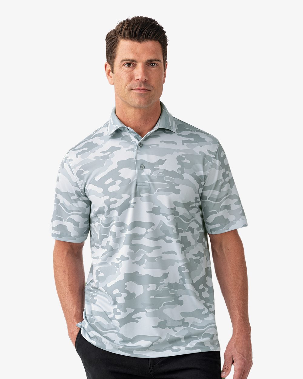 Men's Newport Camo Polo