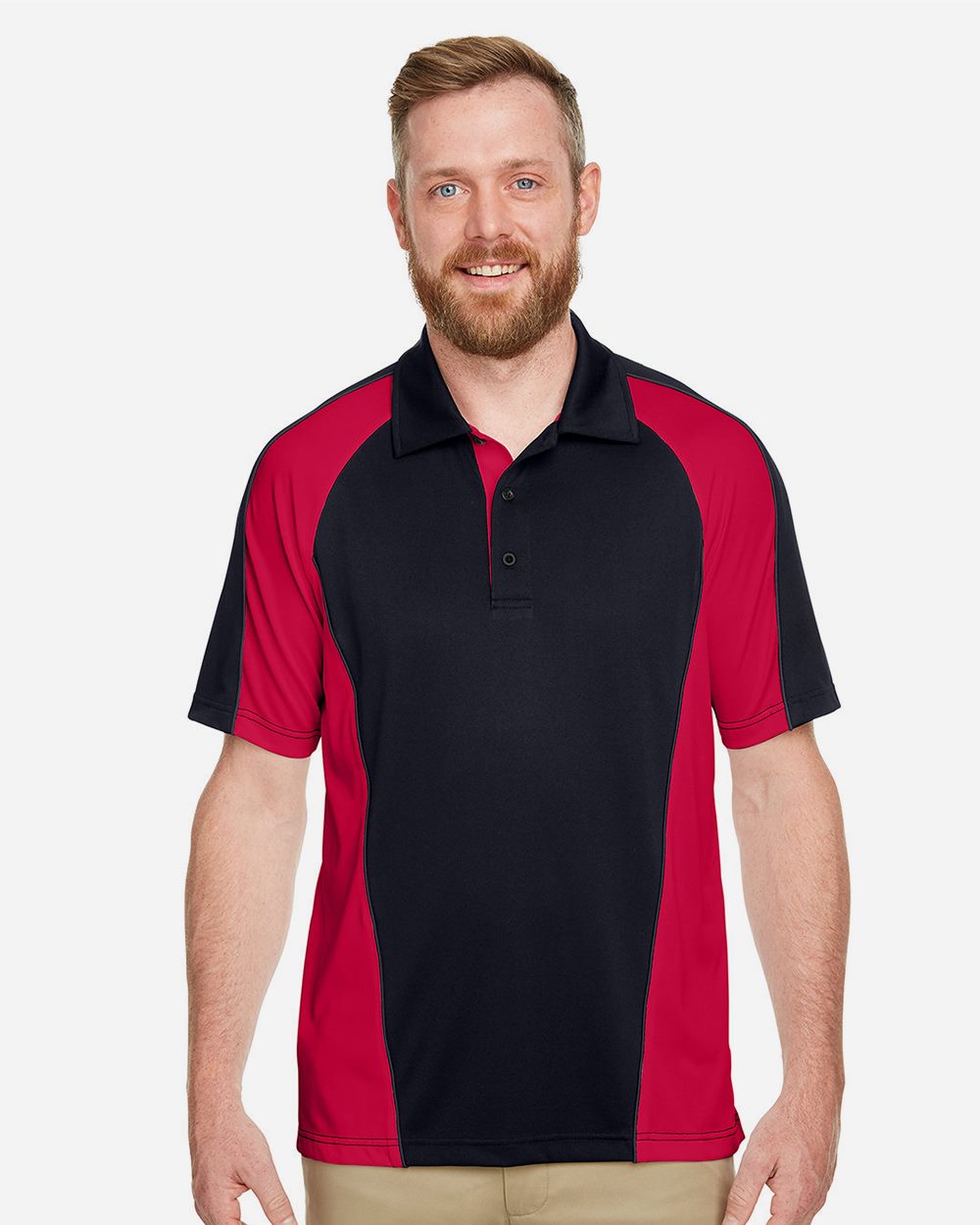 Men's Advantage Snag Protection Plus IL Colorblock Polo