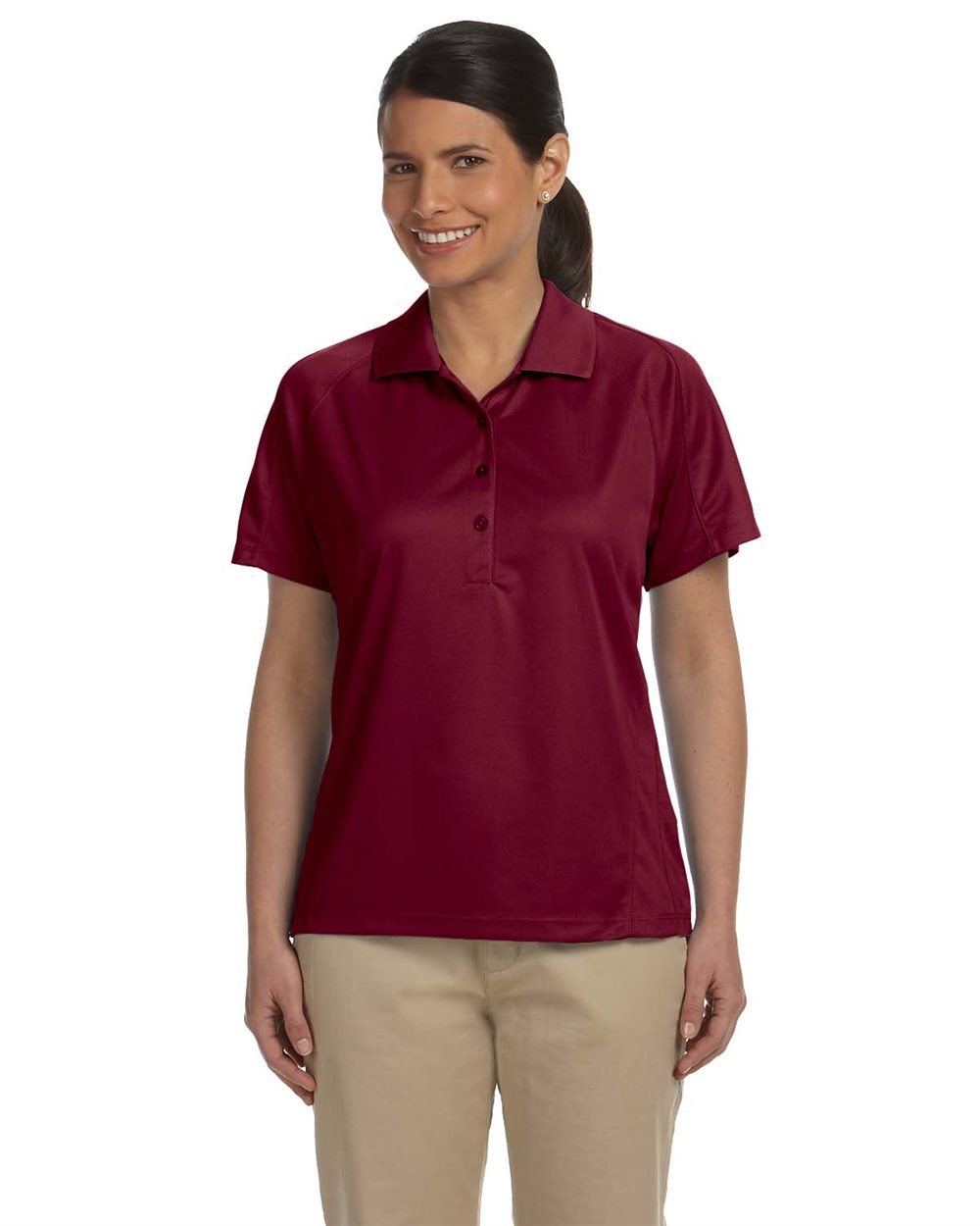 Women's Polytech Mesh Insert Polo