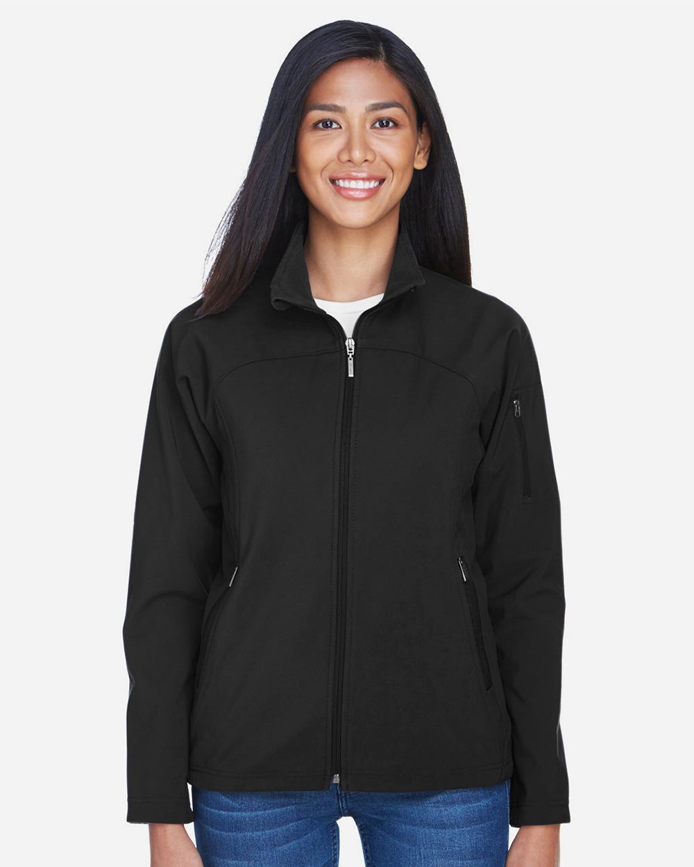 Women's 3-Layer Fleece Performance Soft Shell Jacket