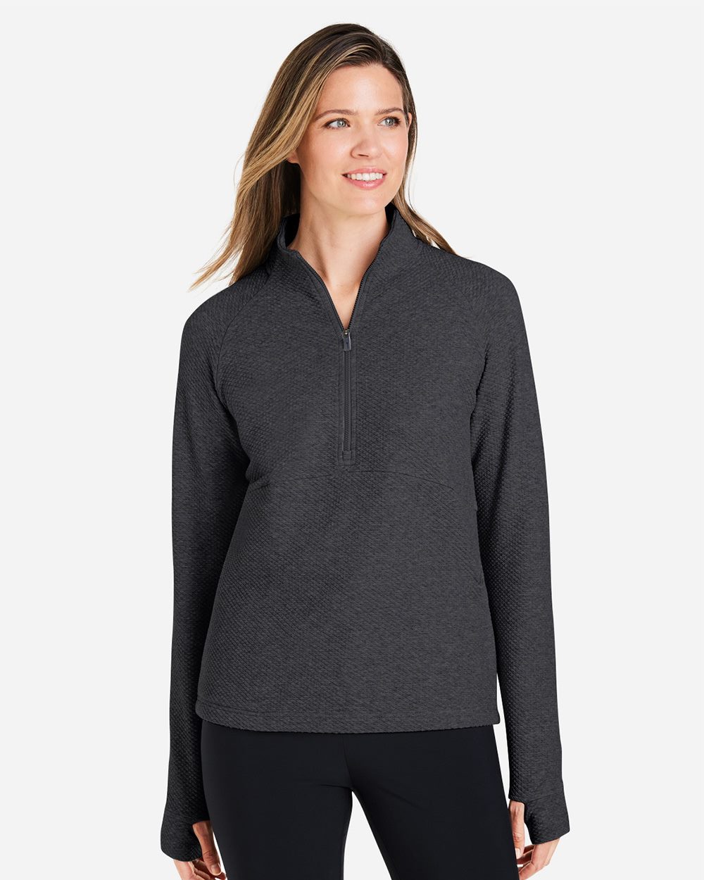 Women's Spirit Textured Quarter-Zip Pullover