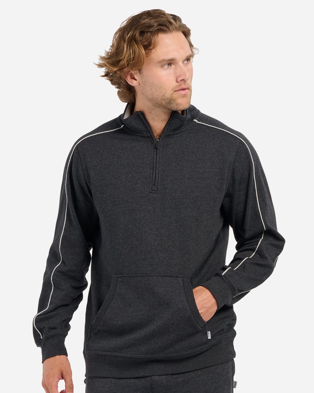Men's French Terry Quarter-Zip Pullover