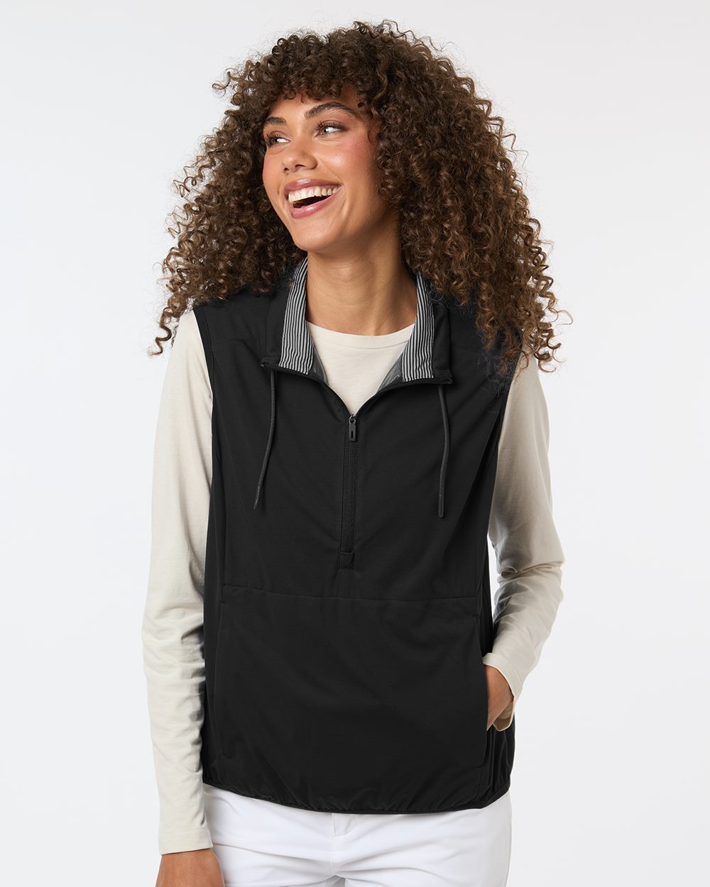 Women's Network Lightweight Quarter-Zip Vest
