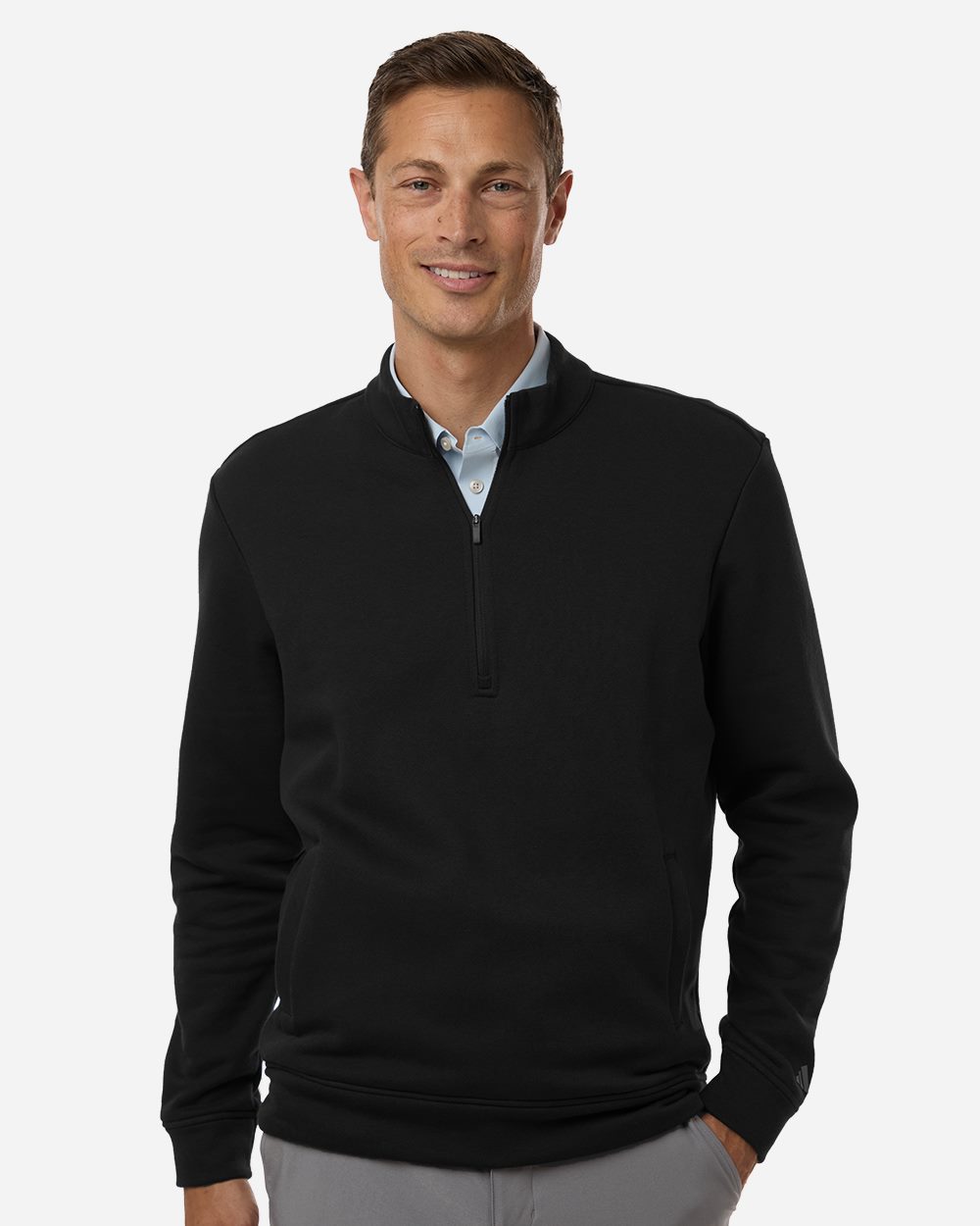 Men's Elevated Fleece Quarter-Zip Pullover