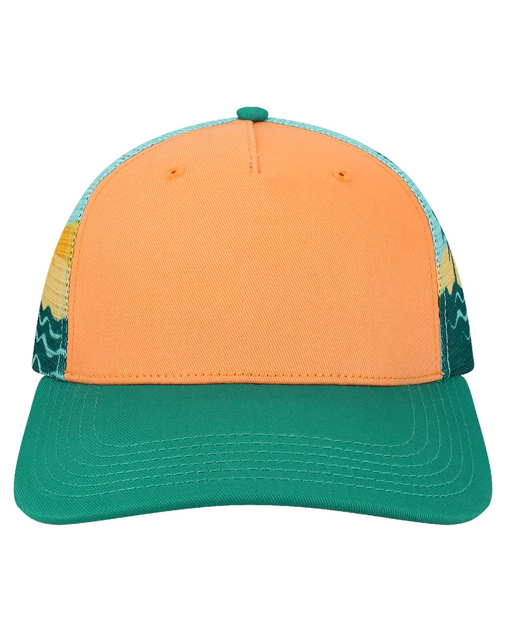 Plain Front Five-Panel Trucker Cap