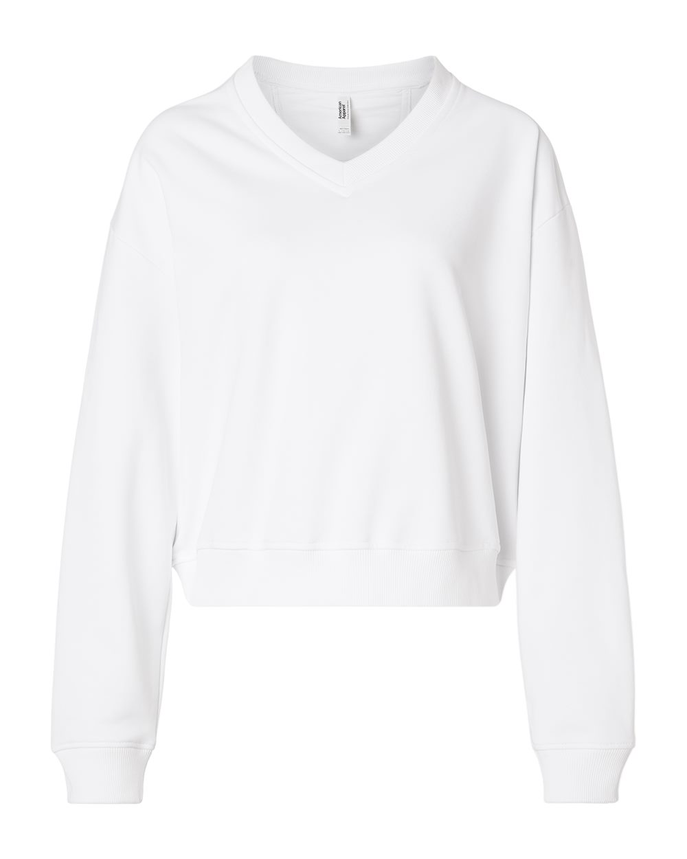 Women's French Terry V-Neck Sweatshirt