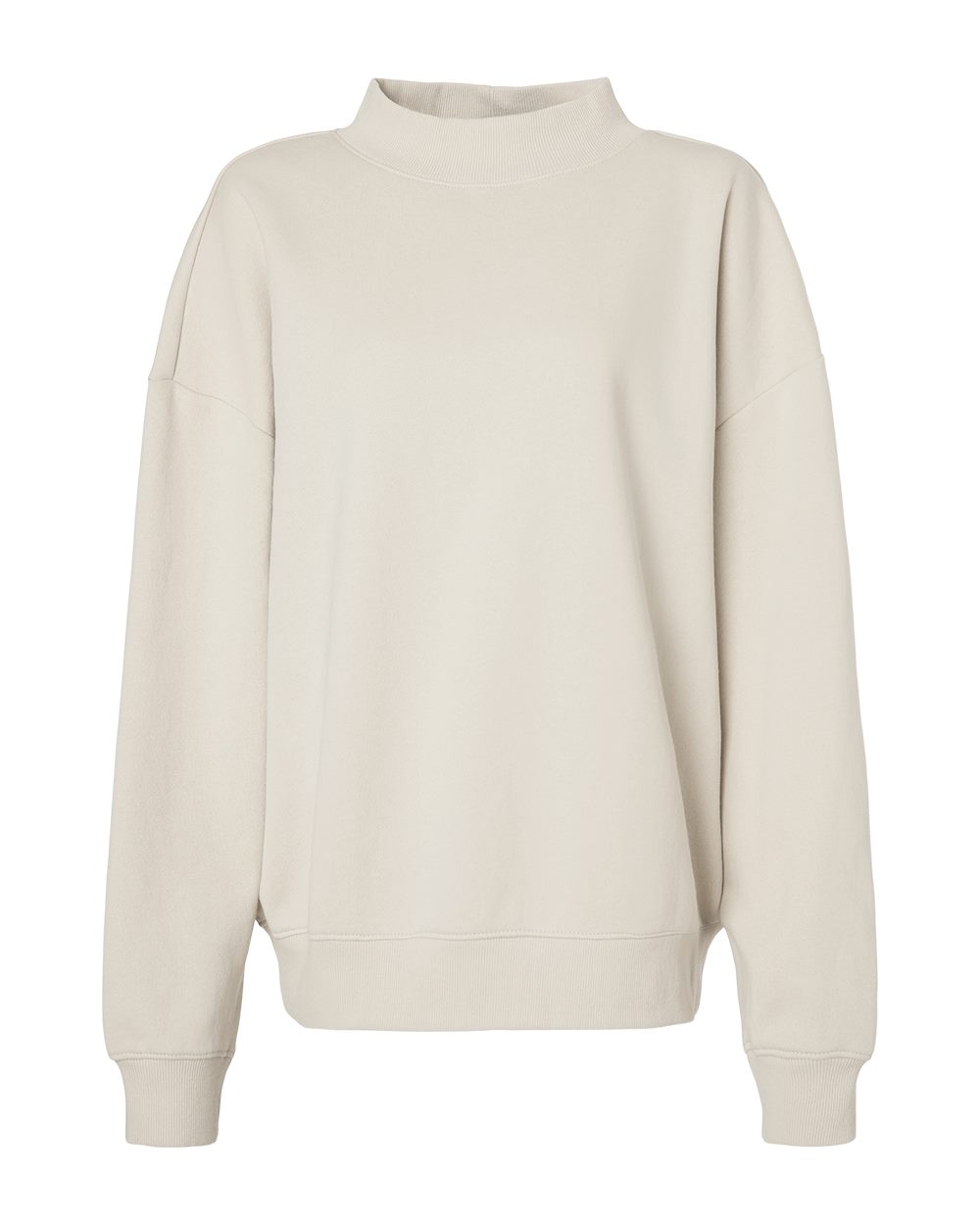 Women's Midweight Mock Neck Sweatshirt