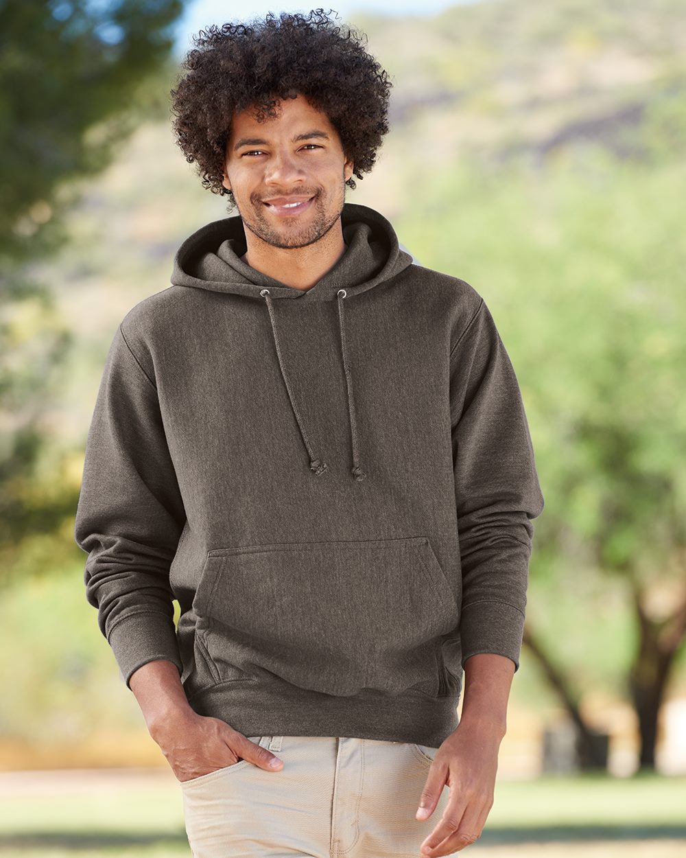 Unisex Cross Weave™ Hooded Sweatshirt