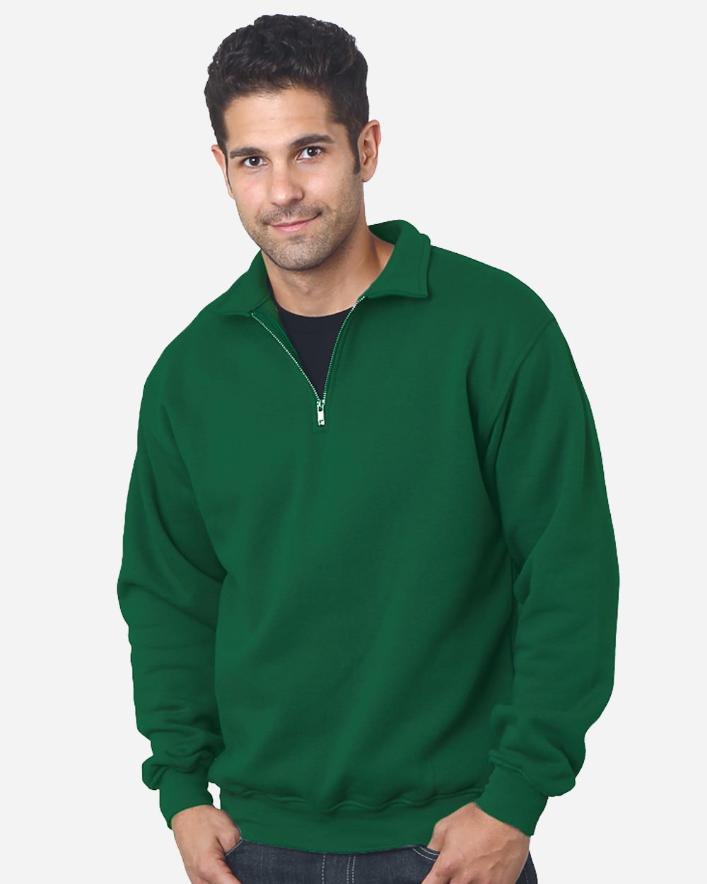 Unisex USA-Made Quarter-Zip Sweatshirt