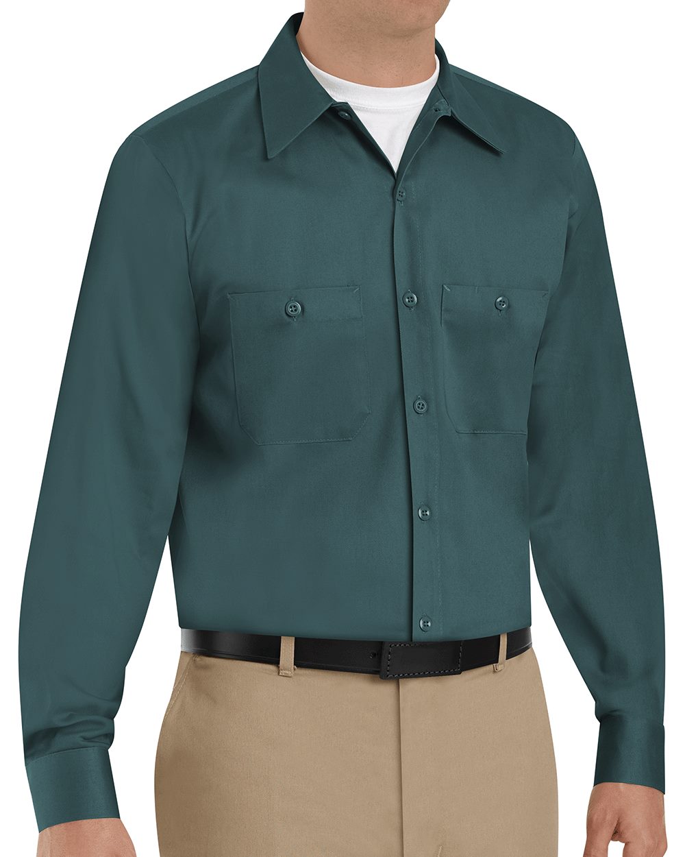 Men's Tall Cotton Uniform Shirt