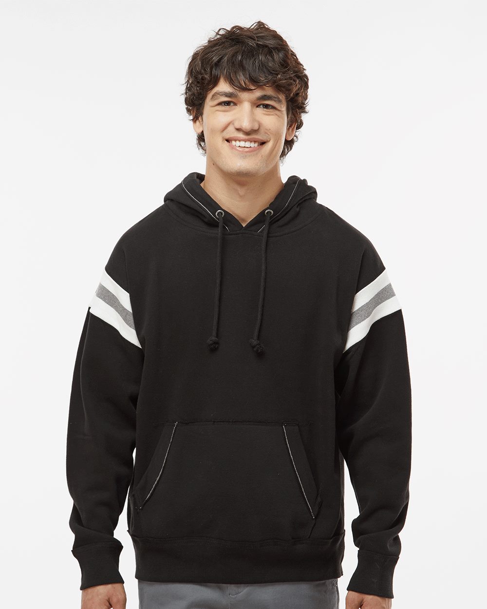 Men's Vintage Athletic Hooded Sweatshirt