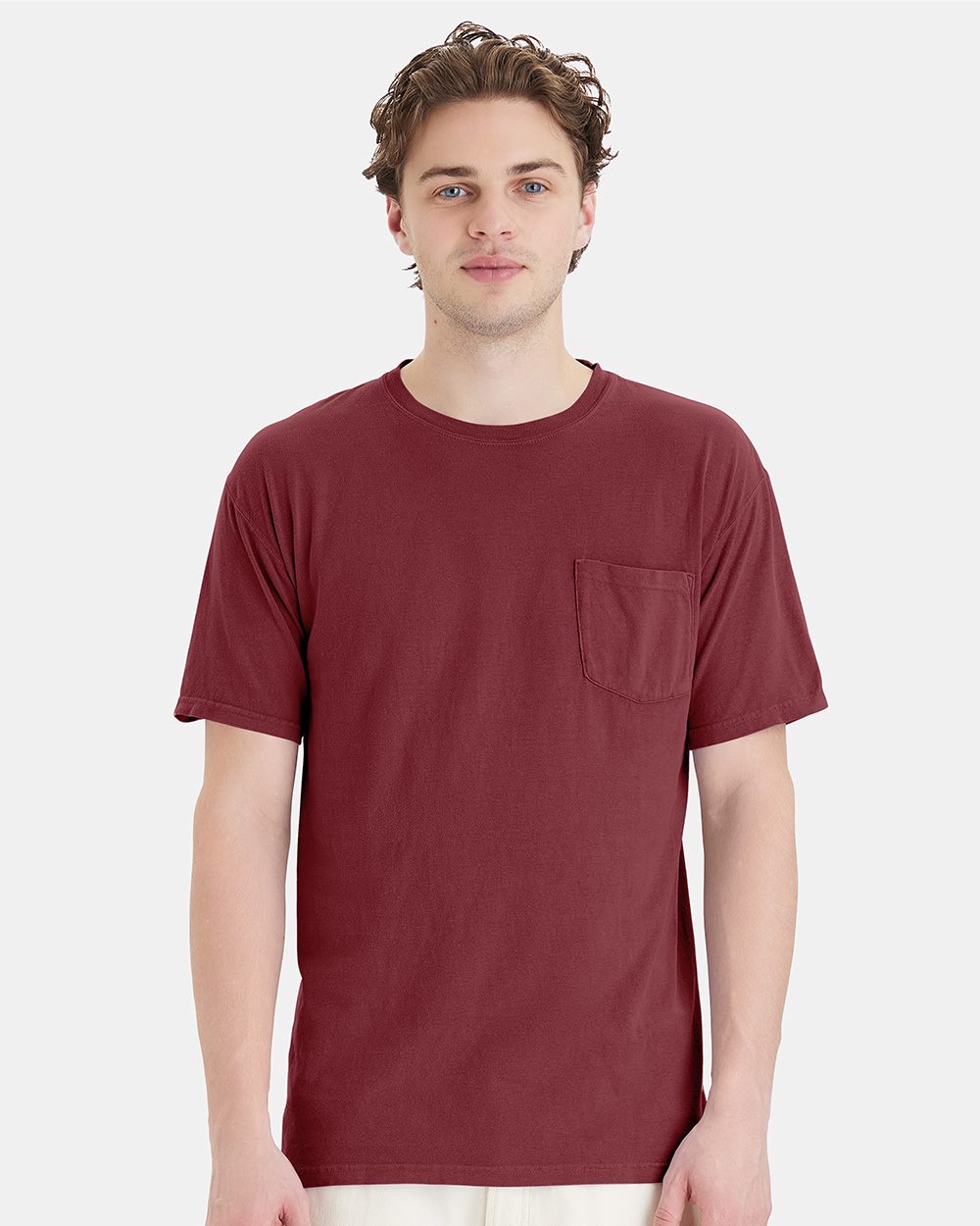 Unisex Garment-Dyed Pocket T-Shirt