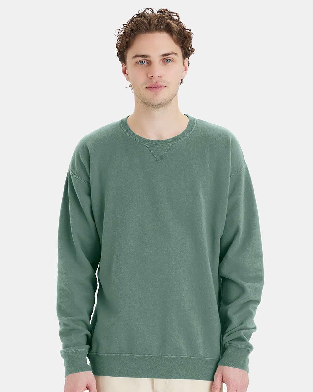 Unisex Garment-Dyed Crewneck Sweatshirt