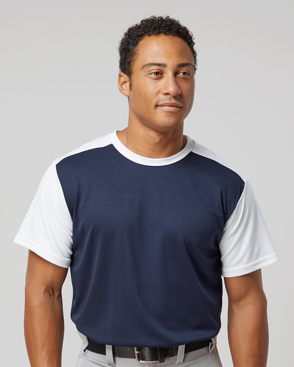 Men's Crewneck Pullover Baseball Jersey