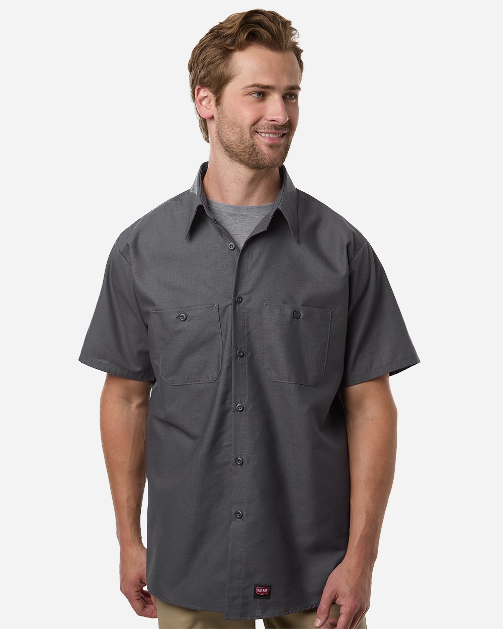 Men's Tall Mimix™ Short Sleeve Work Shirt