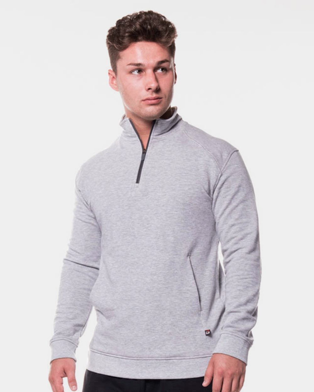 Men's FitFlex French Terry Quarter-Zip Pullover