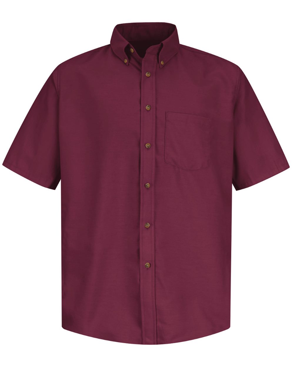 Men's Tall Poplin Short Sleeve Dress Shirt
