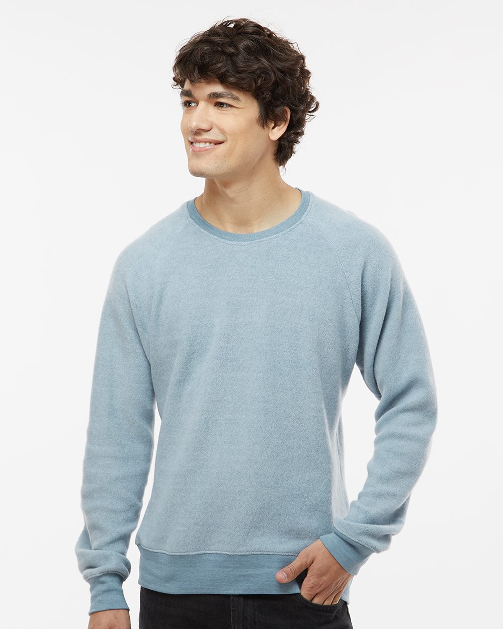 Unisex Flip Side Fleece Crewneck Sweatshirt