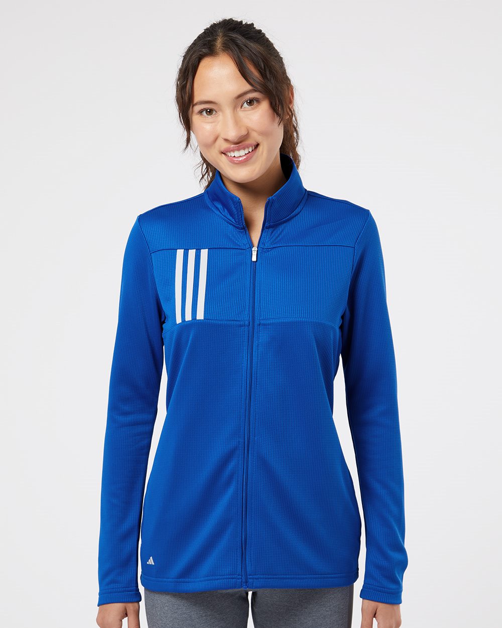 Women's 3-Stripes Double Knit Full-Zip Jacket