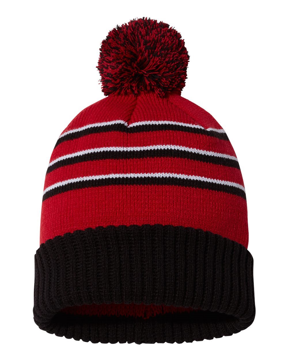 Pom Cuffed Beanie