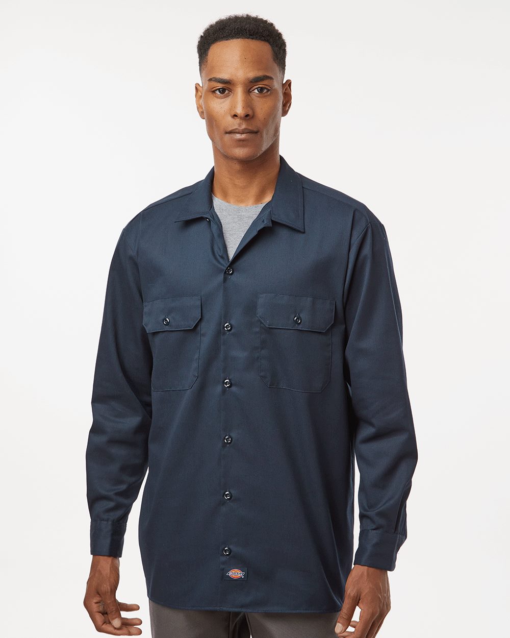 Men's Tall Long Sleeve Work Shirt